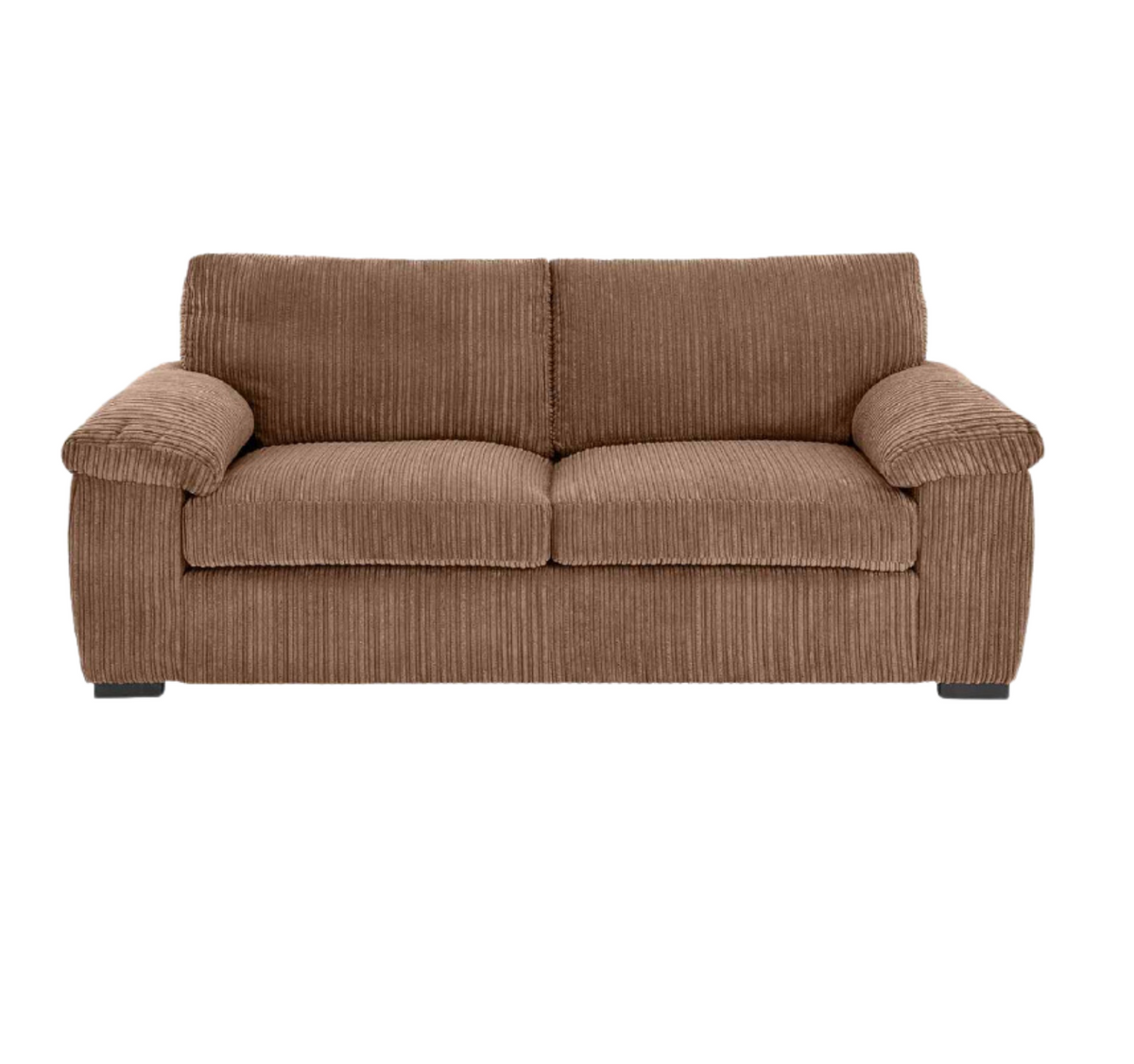 Jumbo Cord Amalfi 3 Seater Sofa, Combination Of Style & Durability (High Back)