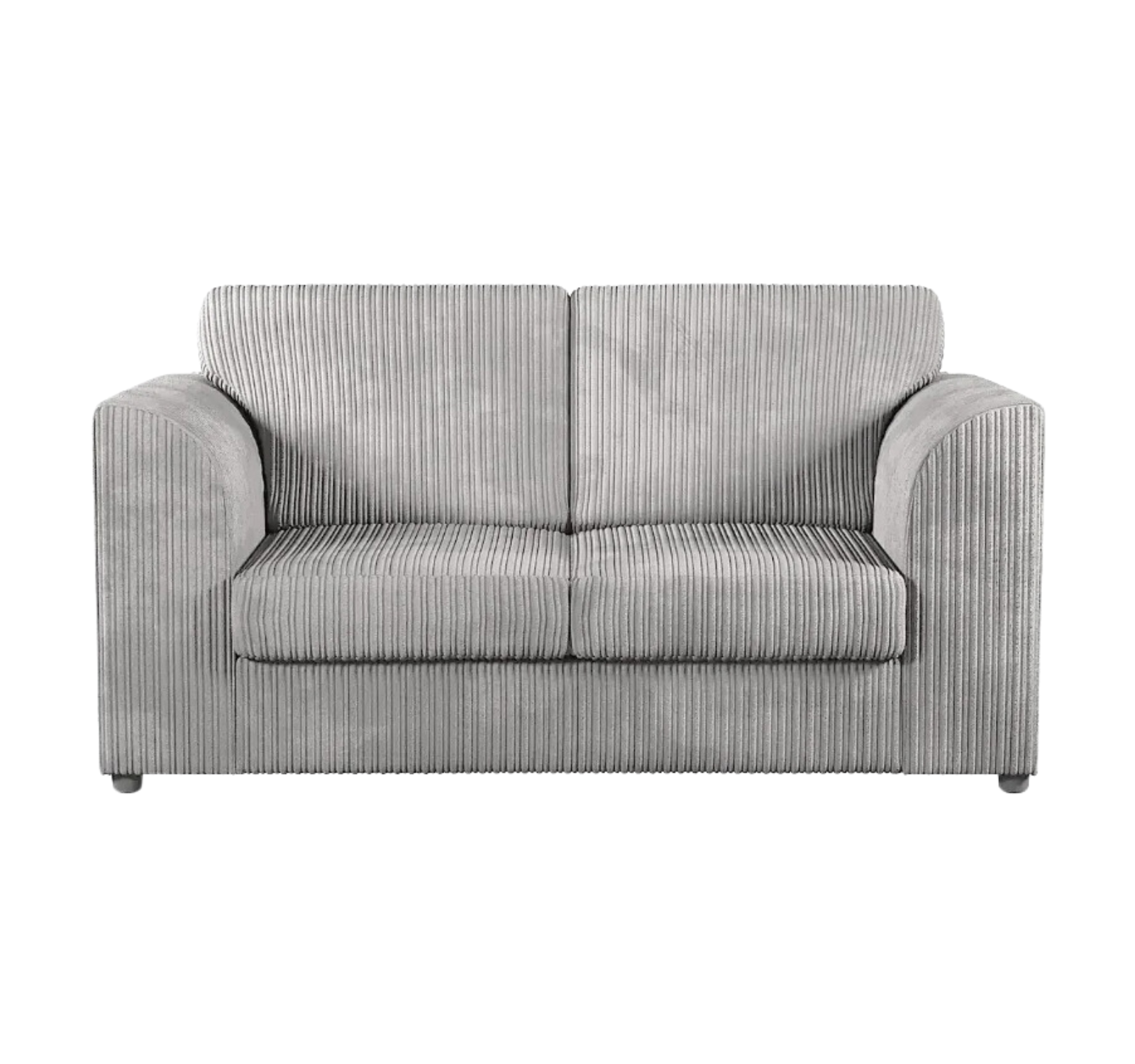 Jumbo Cord 2 Seater Sofa In Cord Fabric (High Back)